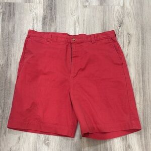 Ralph Lauren Men's coral Flat Front Shorts size 38